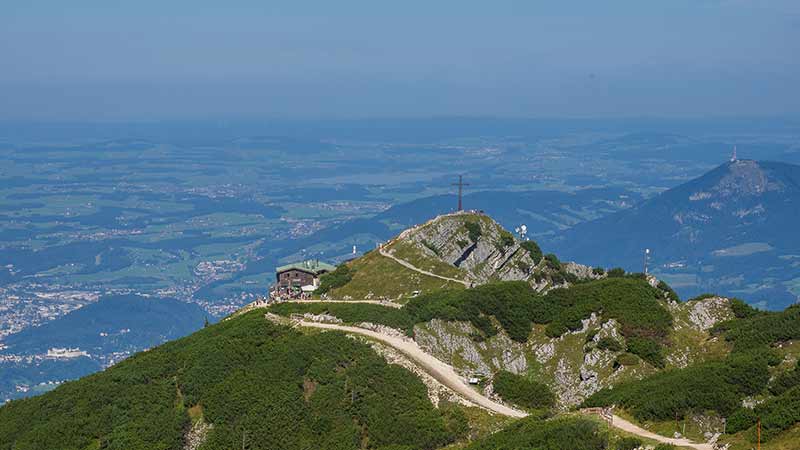 Untersberg: Panorama-Blick vom Hochthron