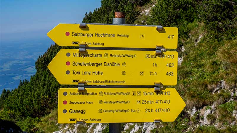 Untersberg Wandermöglichkeiten