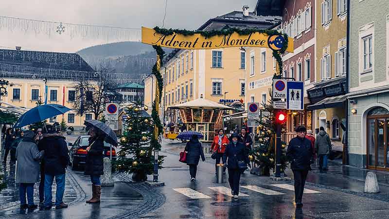 Adventmarkt in Mondsee