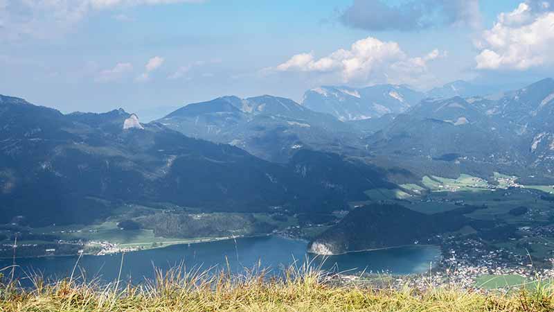 Blick auf den Wolfgangsee