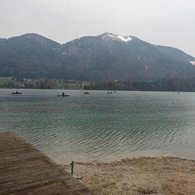 Blick von unserem Badestrand