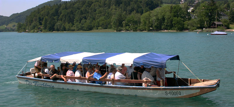 Zillenschifffahrt am Fuschlsee